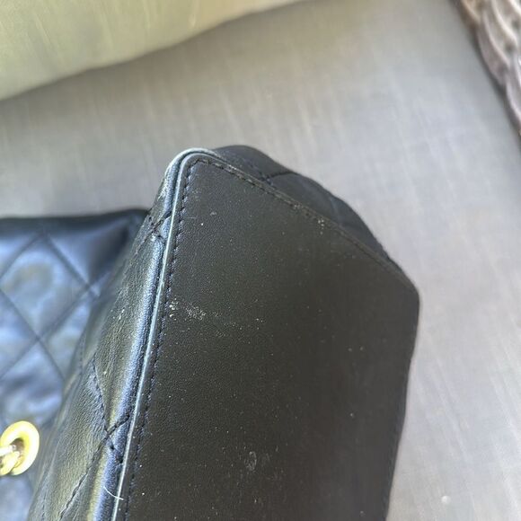 Kate Spade Black Quilted Leather Large Emerson Place Priya Shopper Tote - Picture 10 of 12